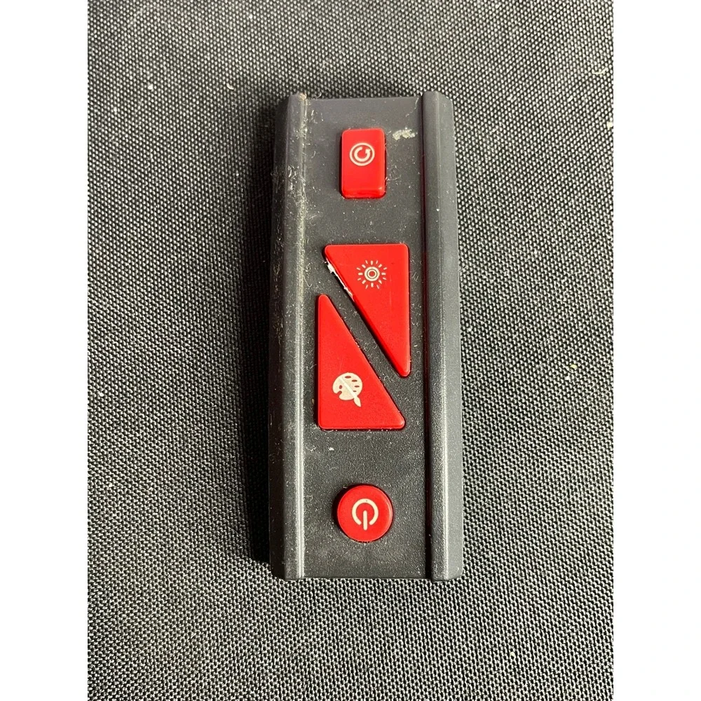 Gemmy Replacement Remote Control for Light Projector Model 1002016 Black Red